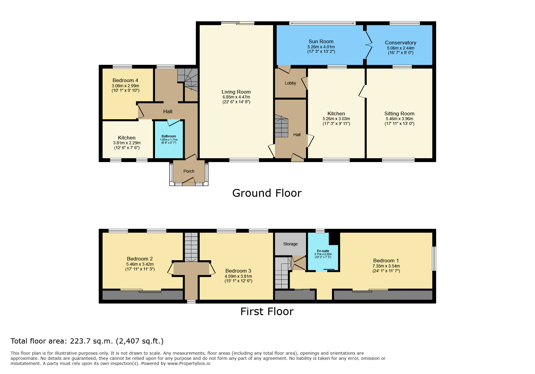 2 The Drive,, Kentisbury, Devon floorplan