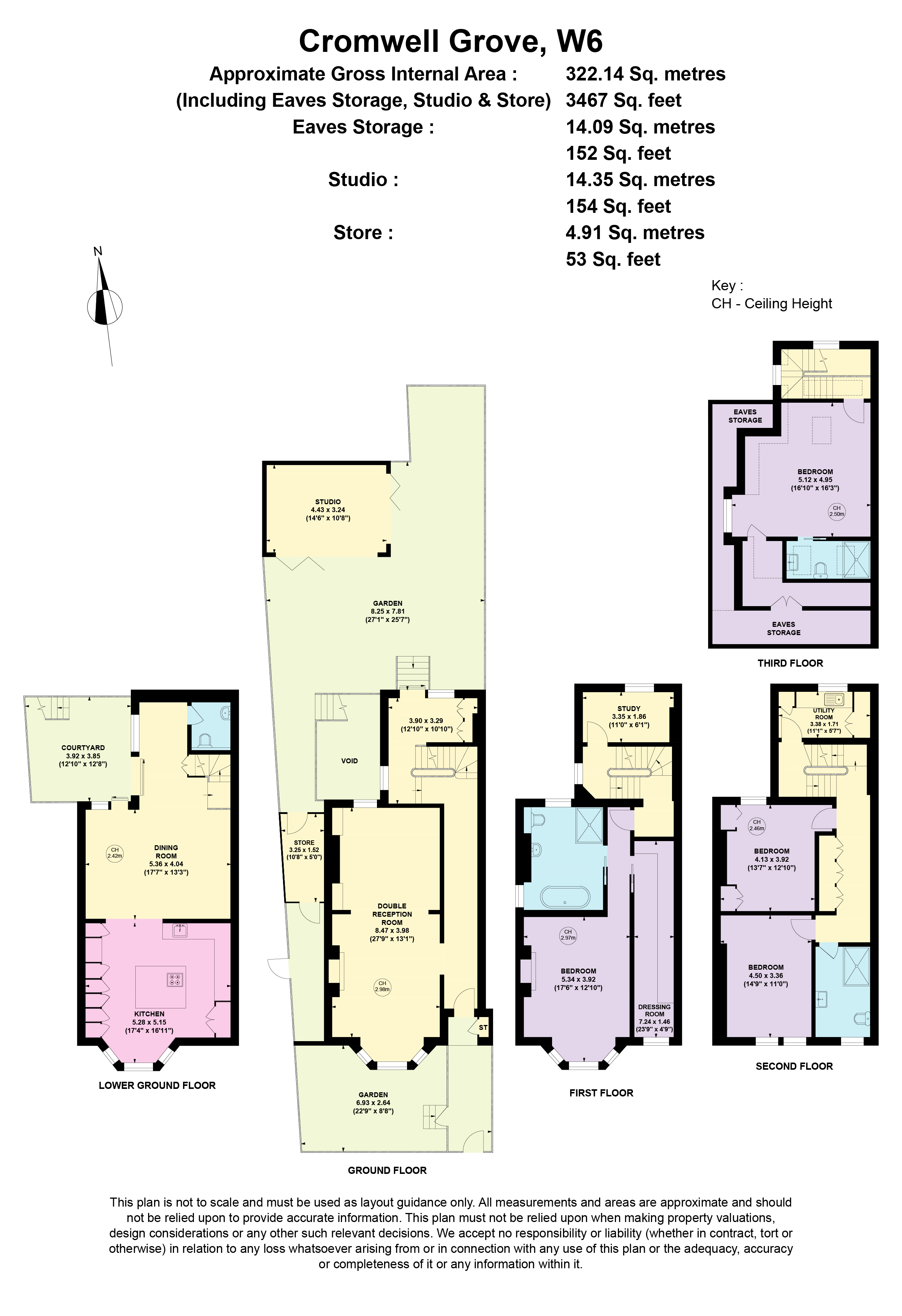 42, Cromwell Grove, London floorplan