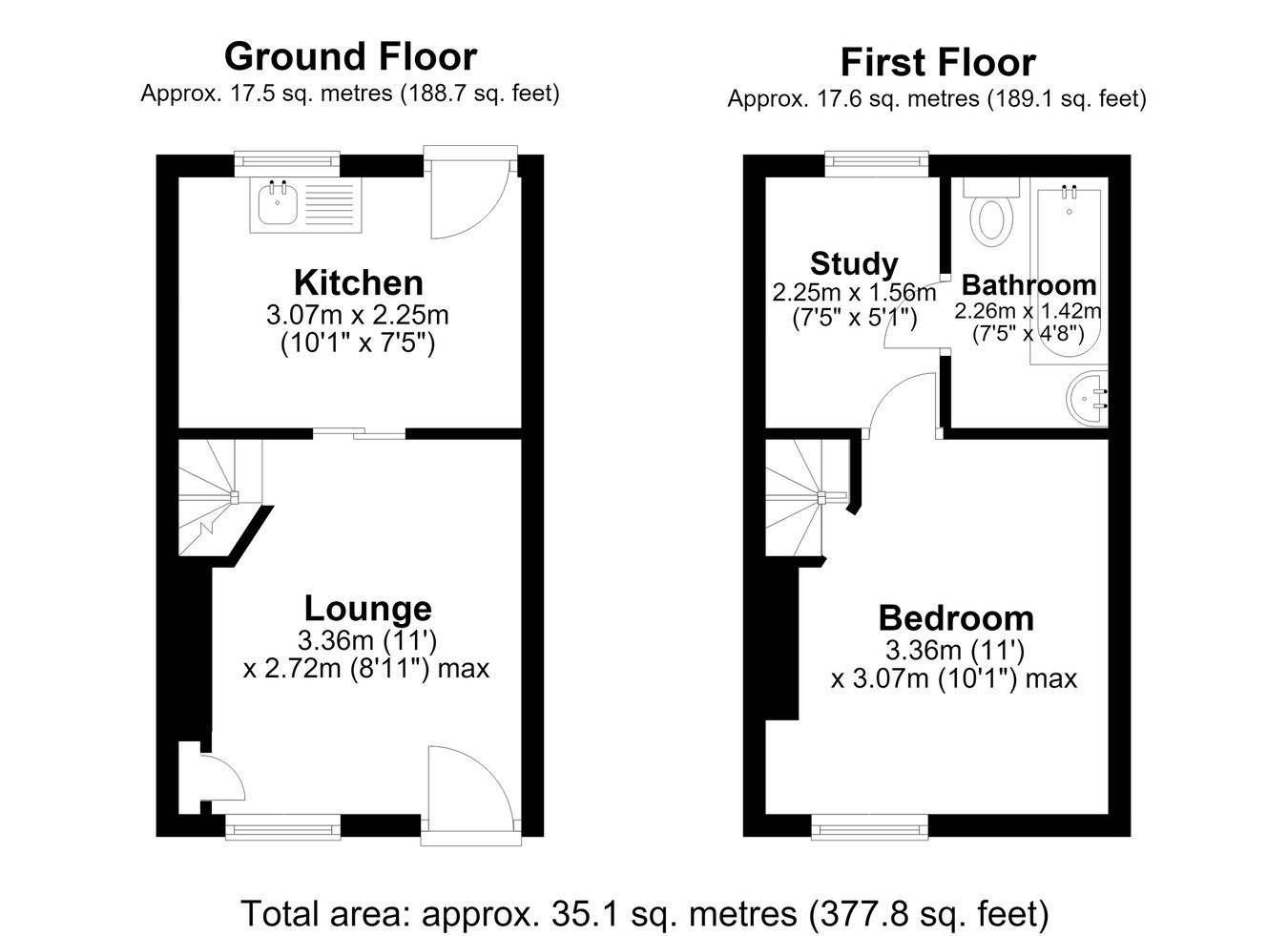 24, Templar Road, Dover floorplan
