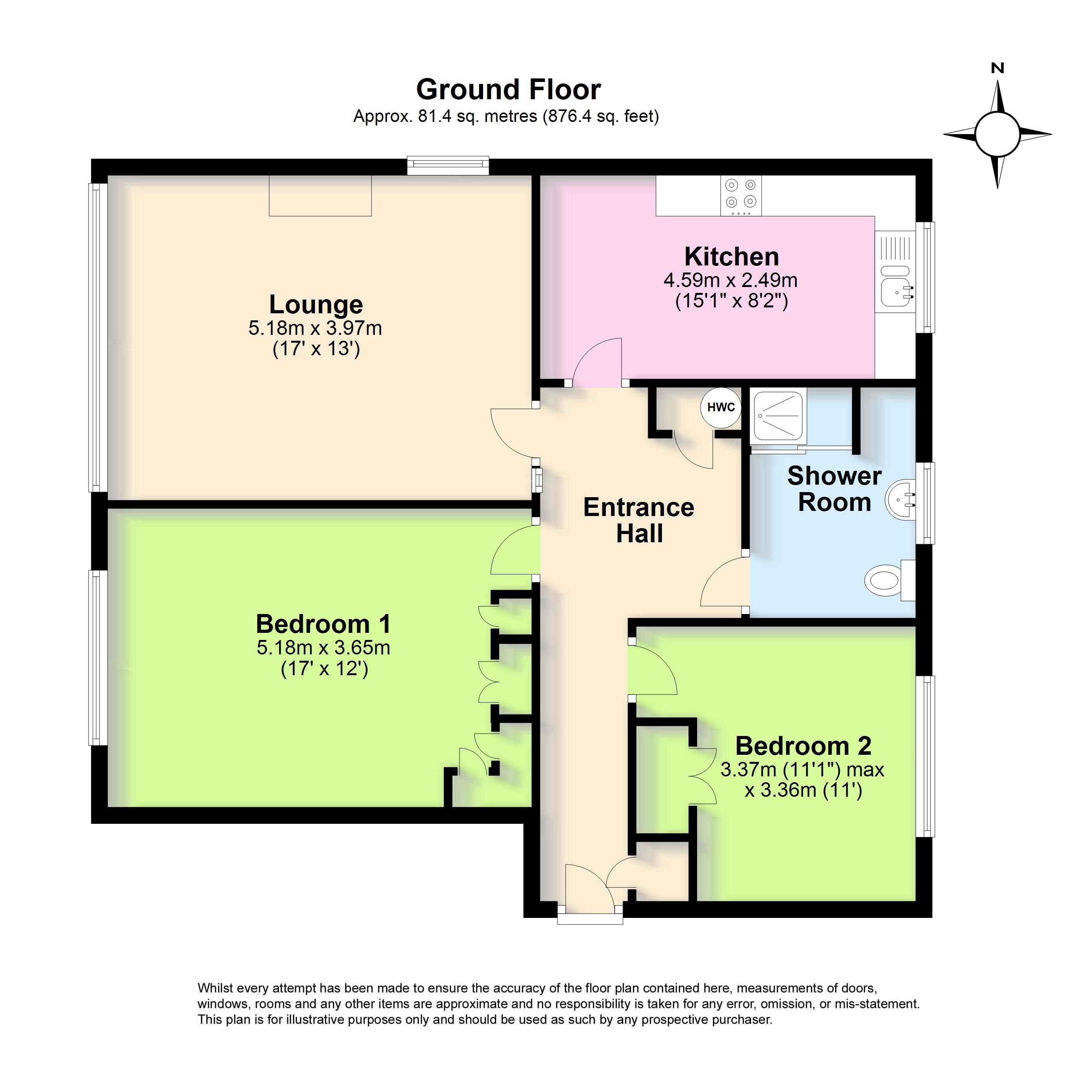 2 Bedrooms Flat for sale in Langham Court, Grand Avenue, West Worthing, West Sussex BN11