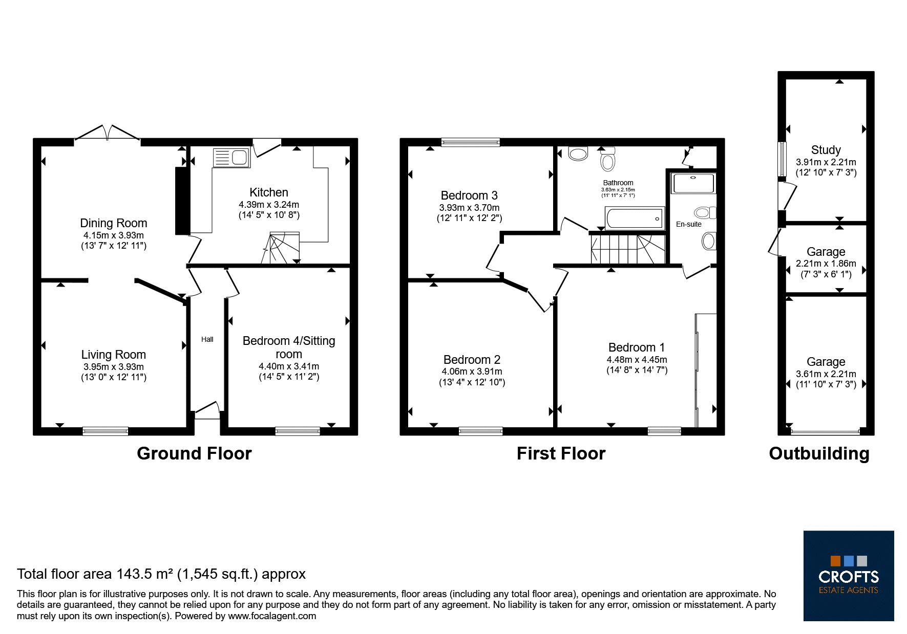 6, High Street, Market Rasen floorplan
