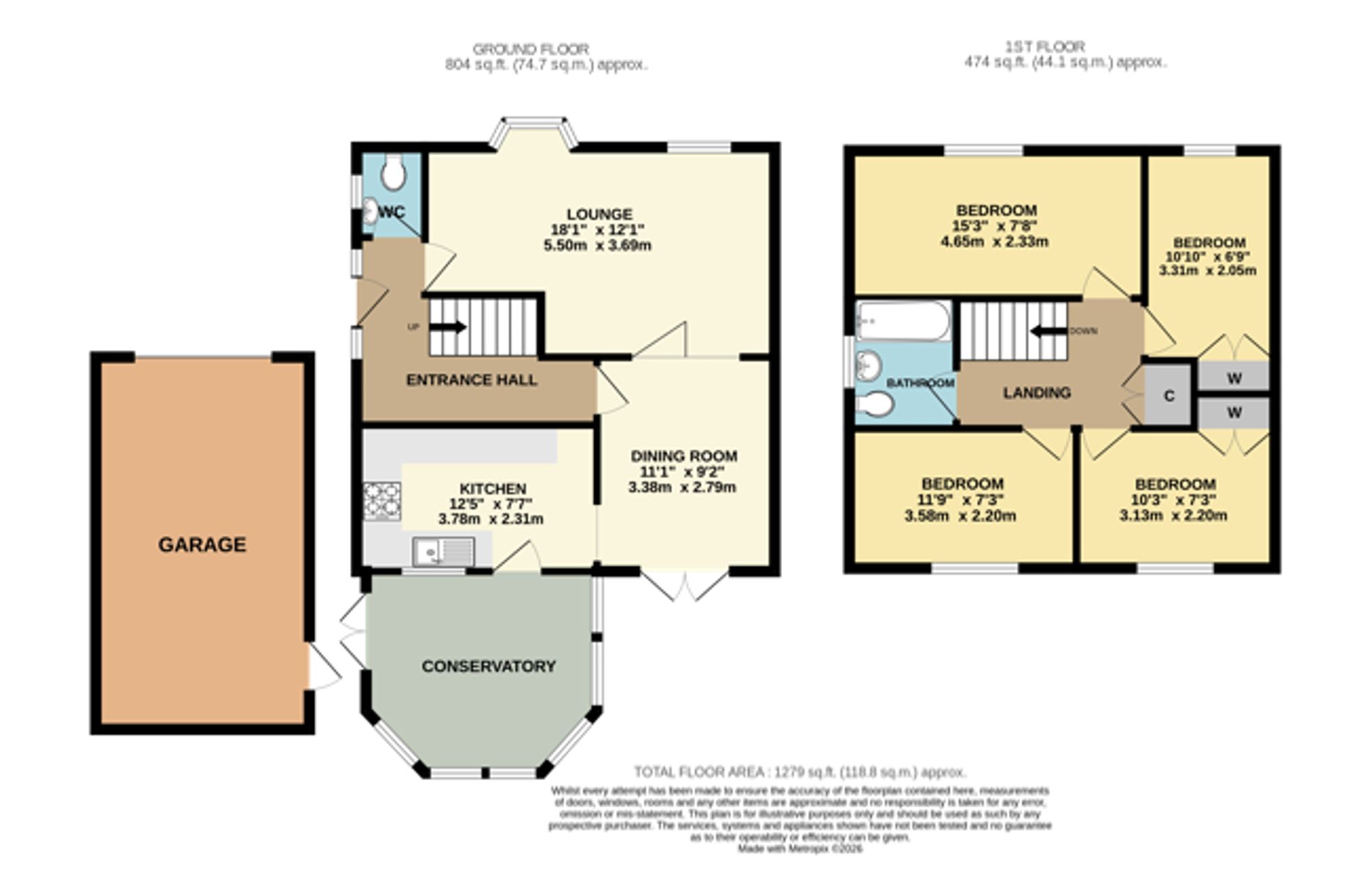 37 Princess Close, Southampton floorplan