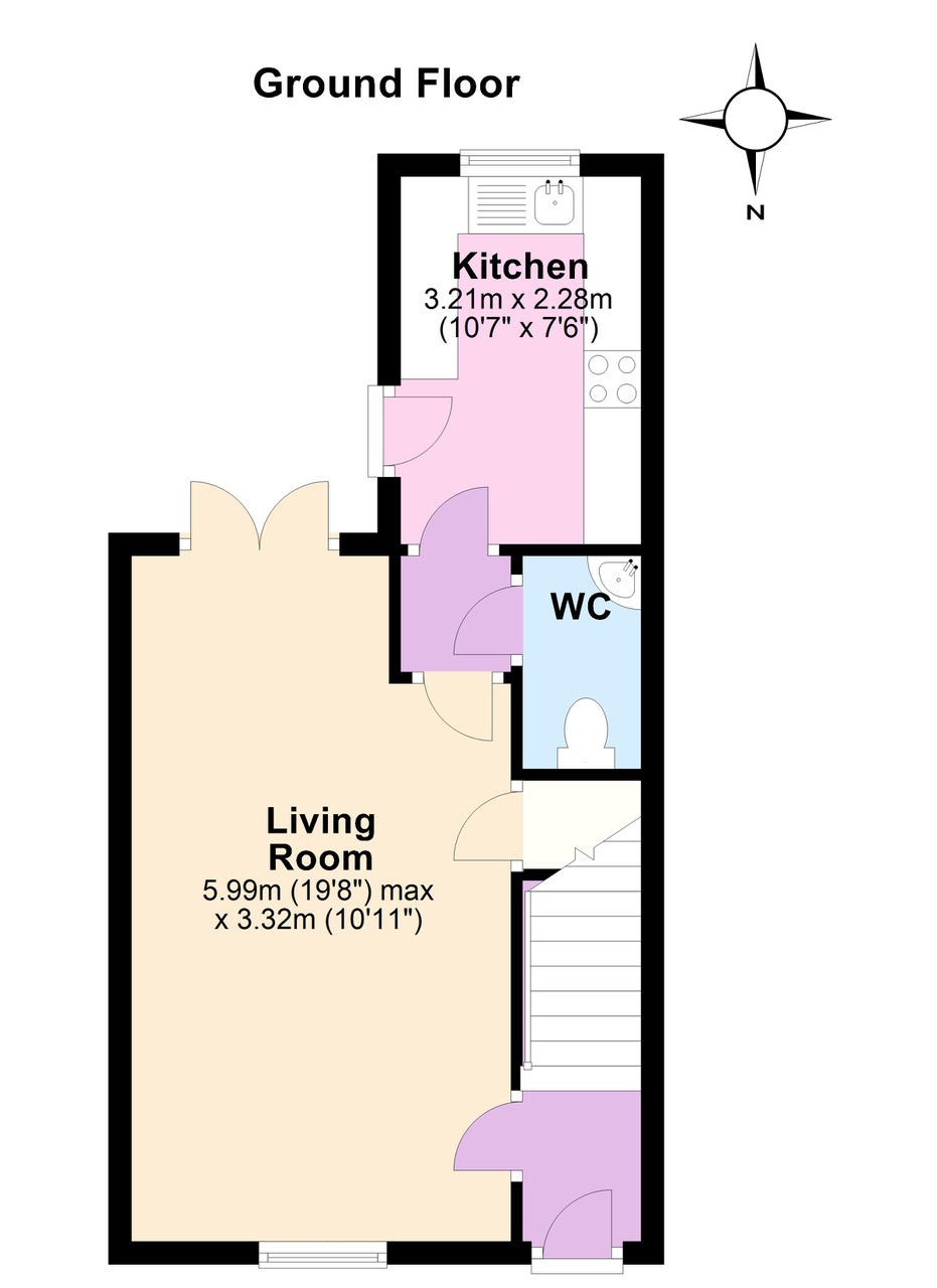 Jubilee Road, Swanage BH19, 2 bedroom terraced house for sale