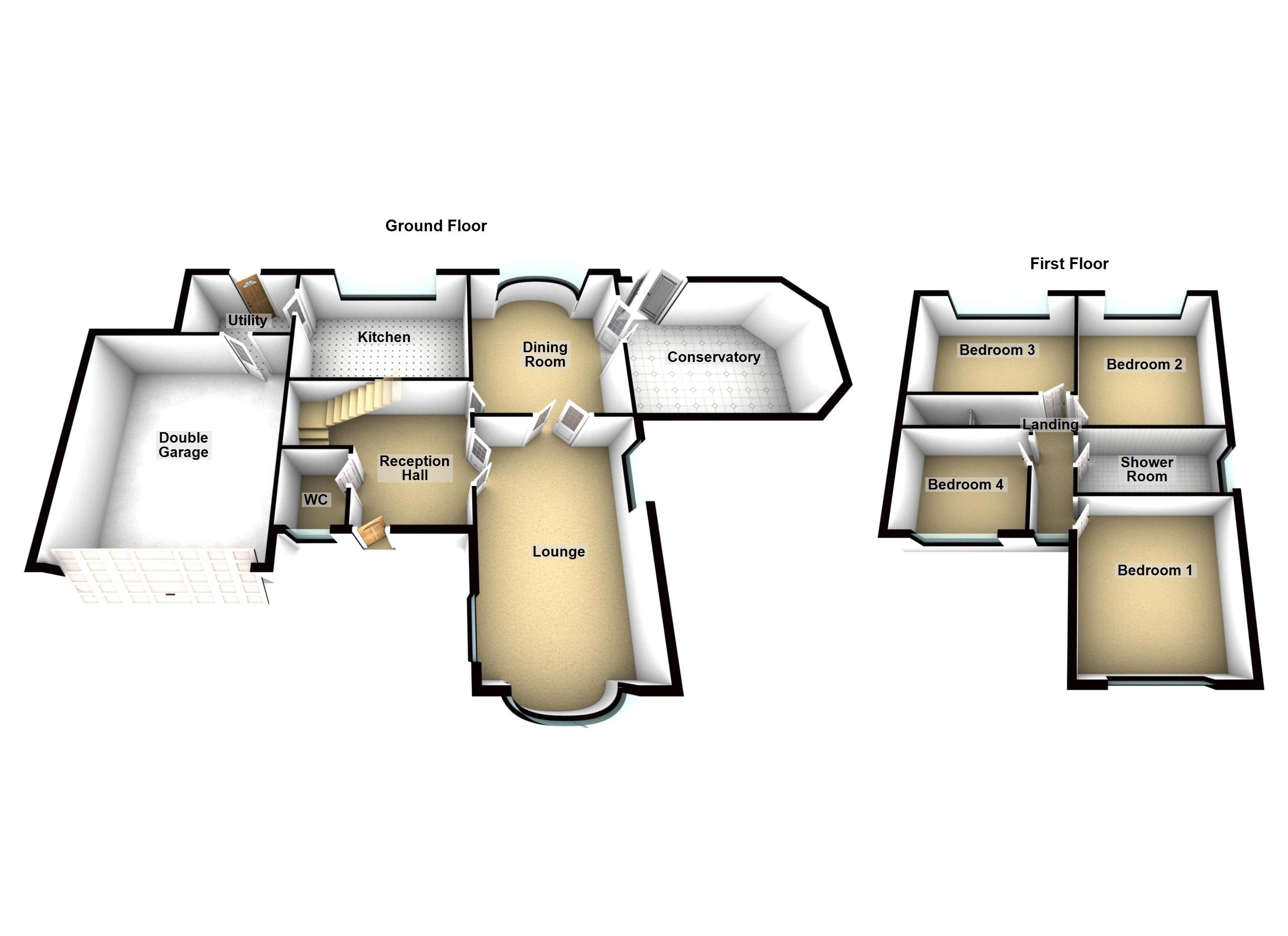 4 Bedrooms Detached house for sale in Oulder Hill Drive, Bamford, Rochdale OL11