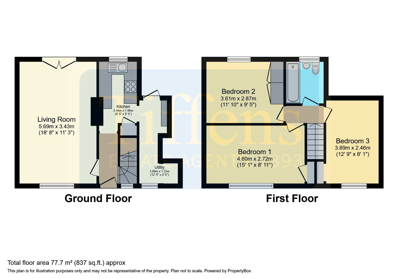 10, Rosevale, Carlisle floorplan