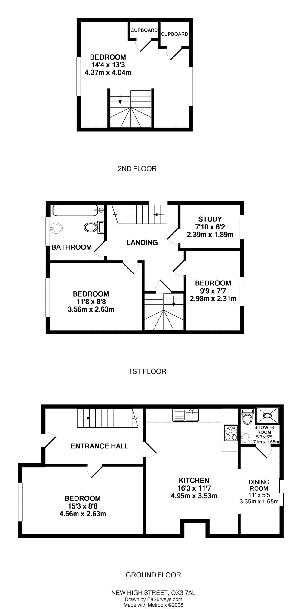 New High Street, Oxford floorplan