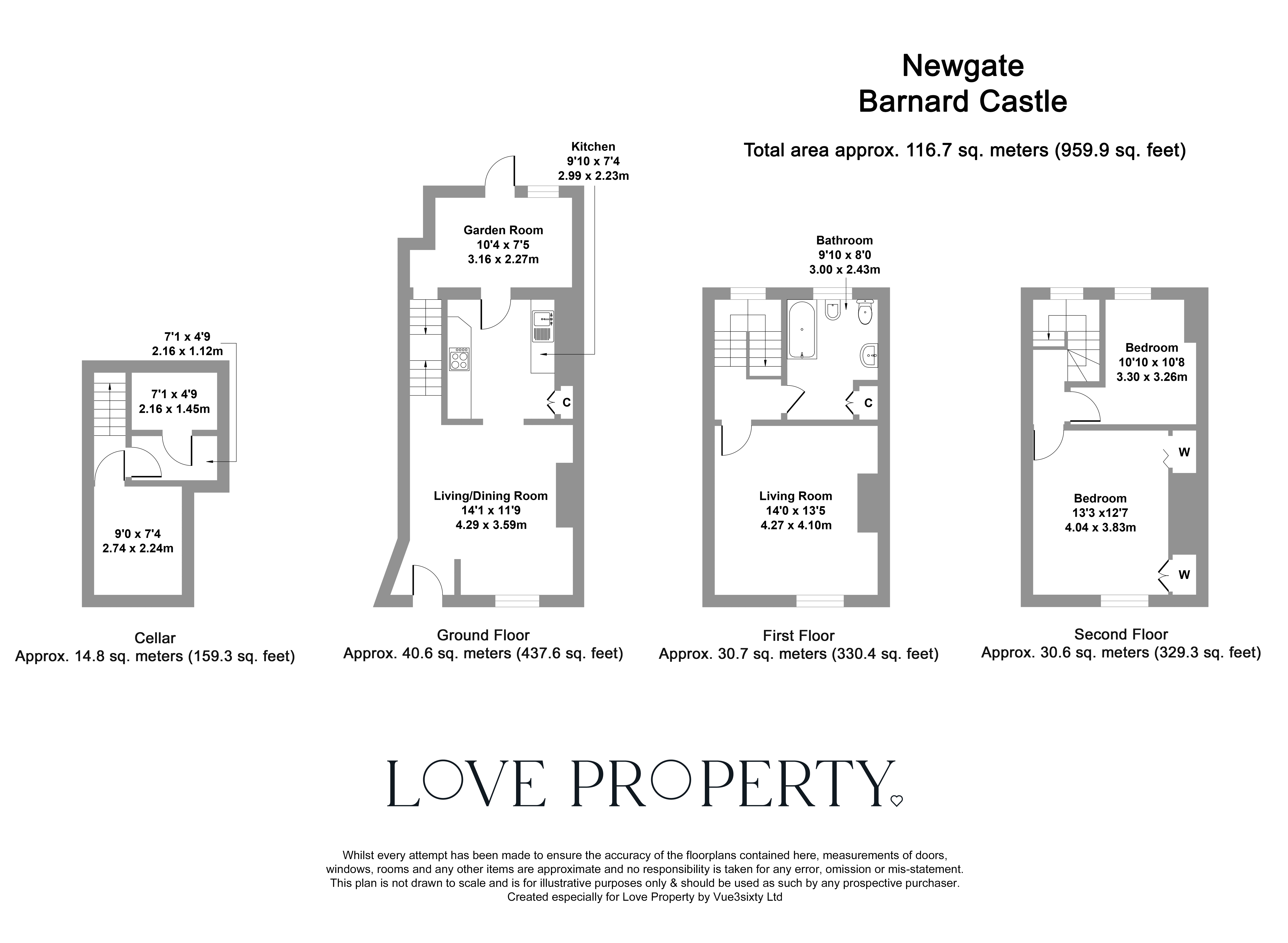 19, Newgate, Durham floorplan