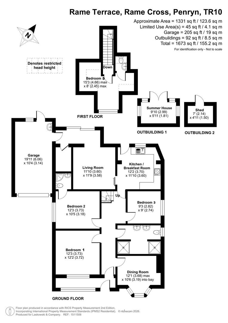 Carn Rose, 7, Rame Terrace, Penryn floorplan