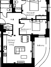 ALBA HEIGHTS Dagenham Green, London floorplan
