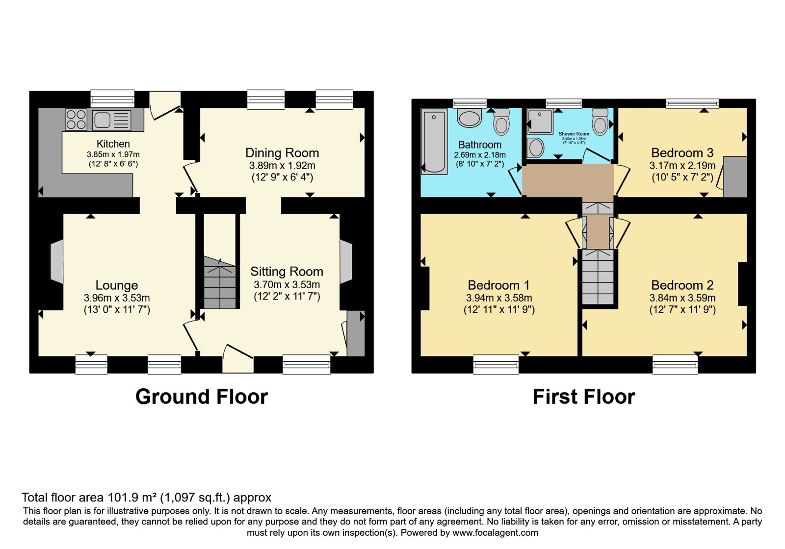 21, Trenant Vale, Cornwall floorplan