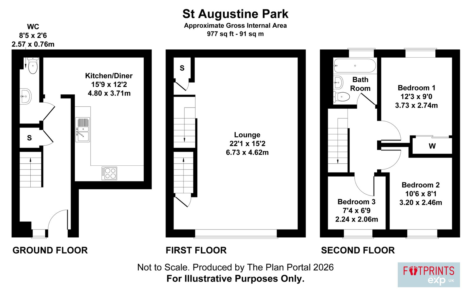 70, St. Augustines Park, Ramsgate floorplan