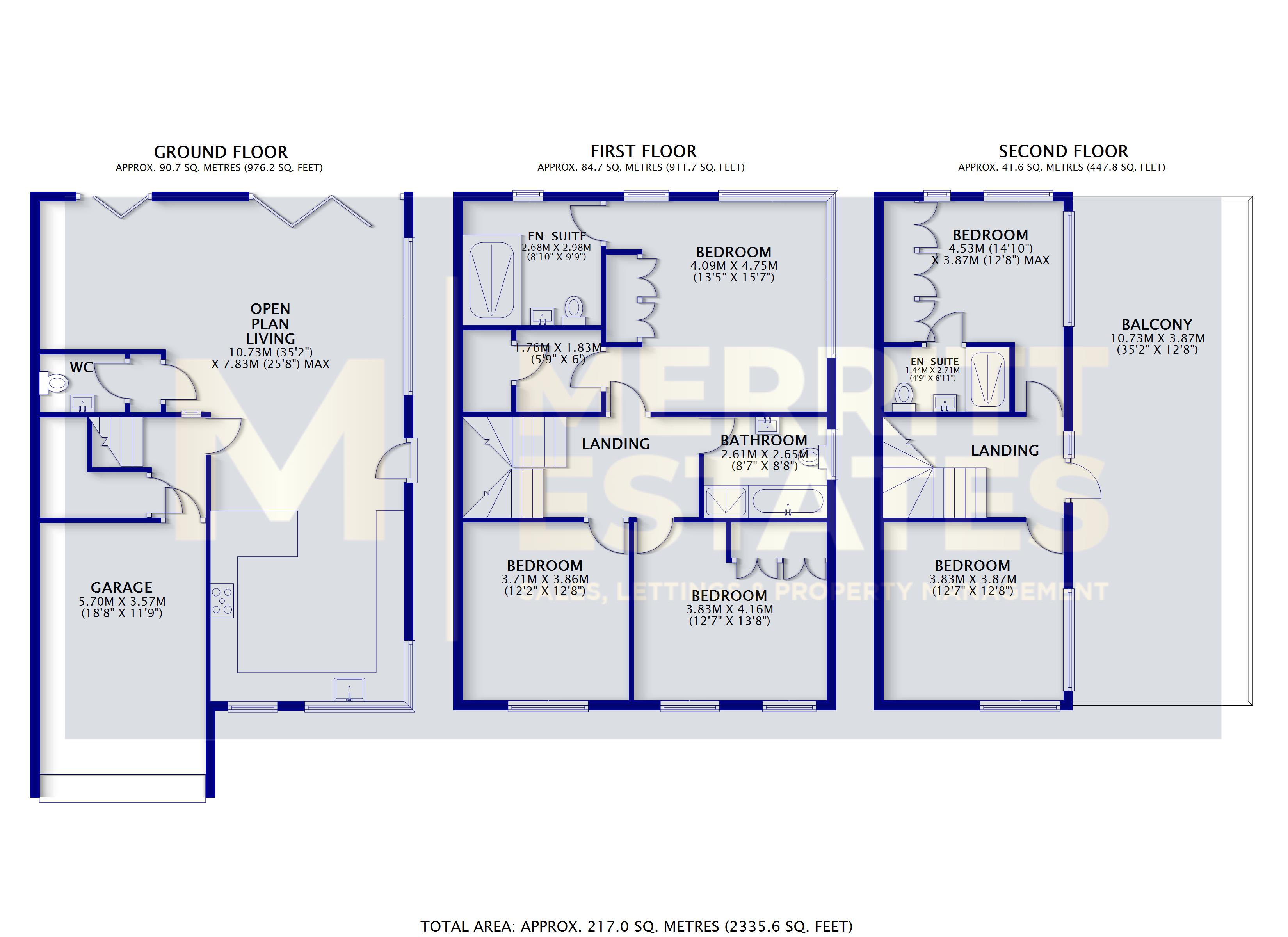 15, Baxter Green, Nottingham floorplan