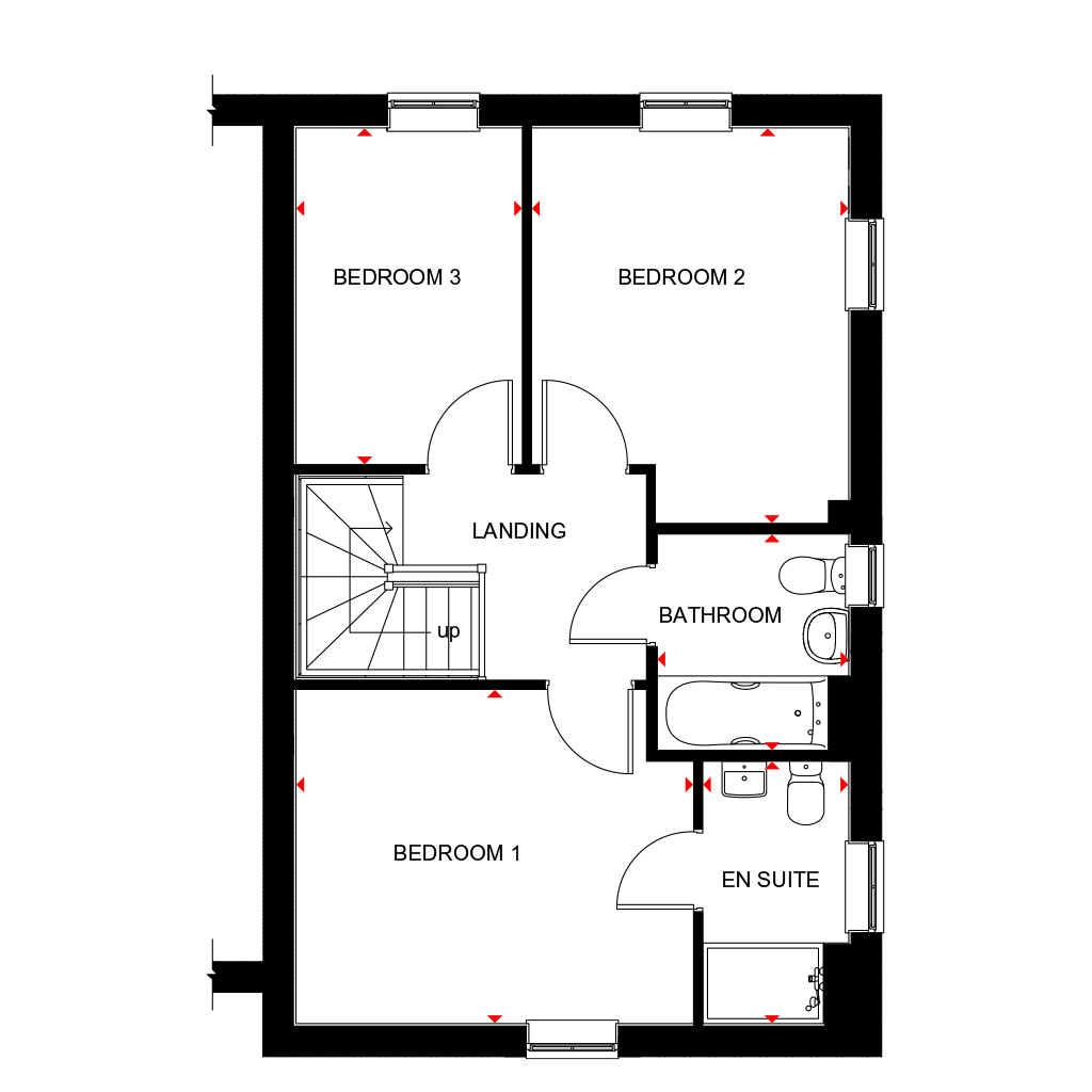 "Redgrave" at Blackwater Drive, Dunmow CM6, 3 bedroom detached house
