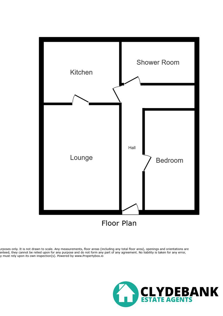 27, Maple Drive, Clydebank floorplan