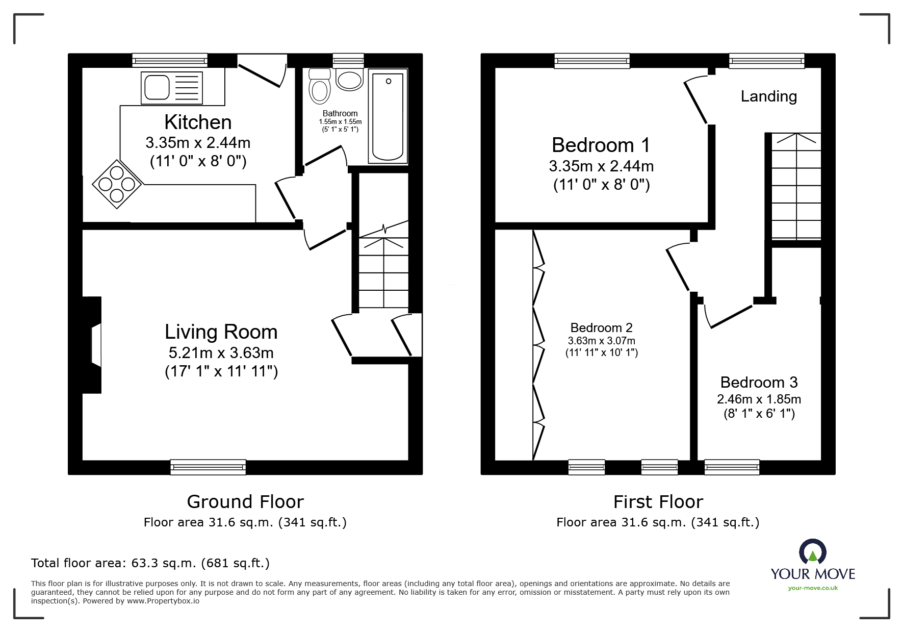 14,, Hazel Road, Exeter floorplan