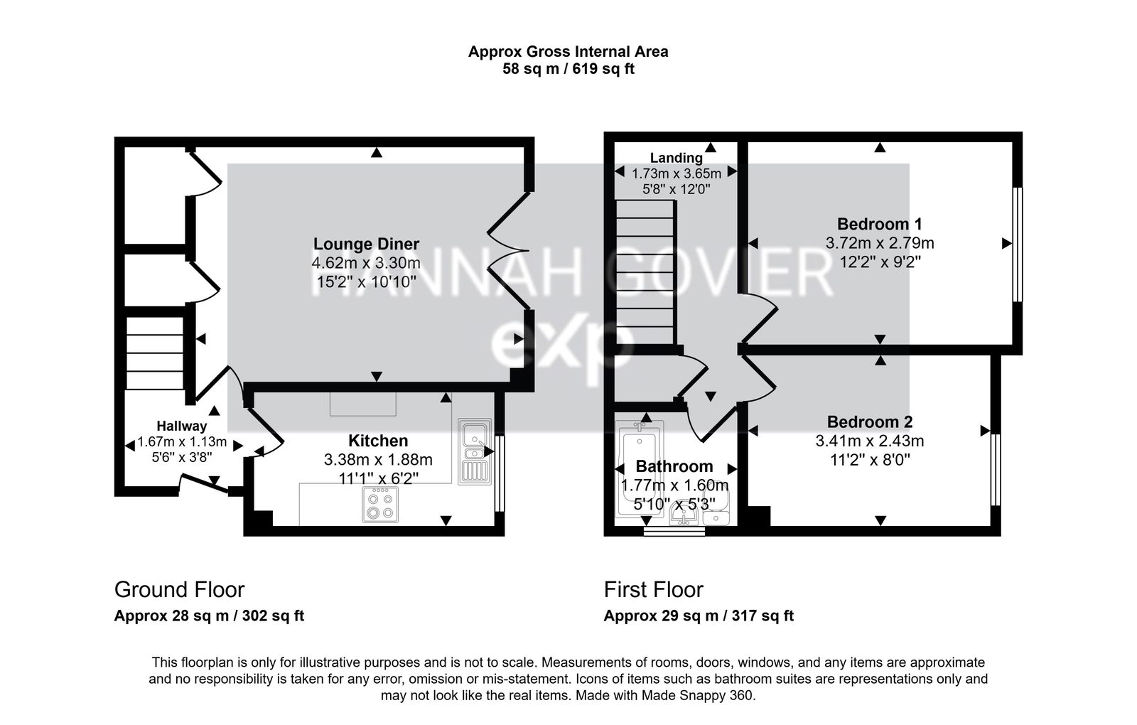 25, Highmoor, Swansea floorplan