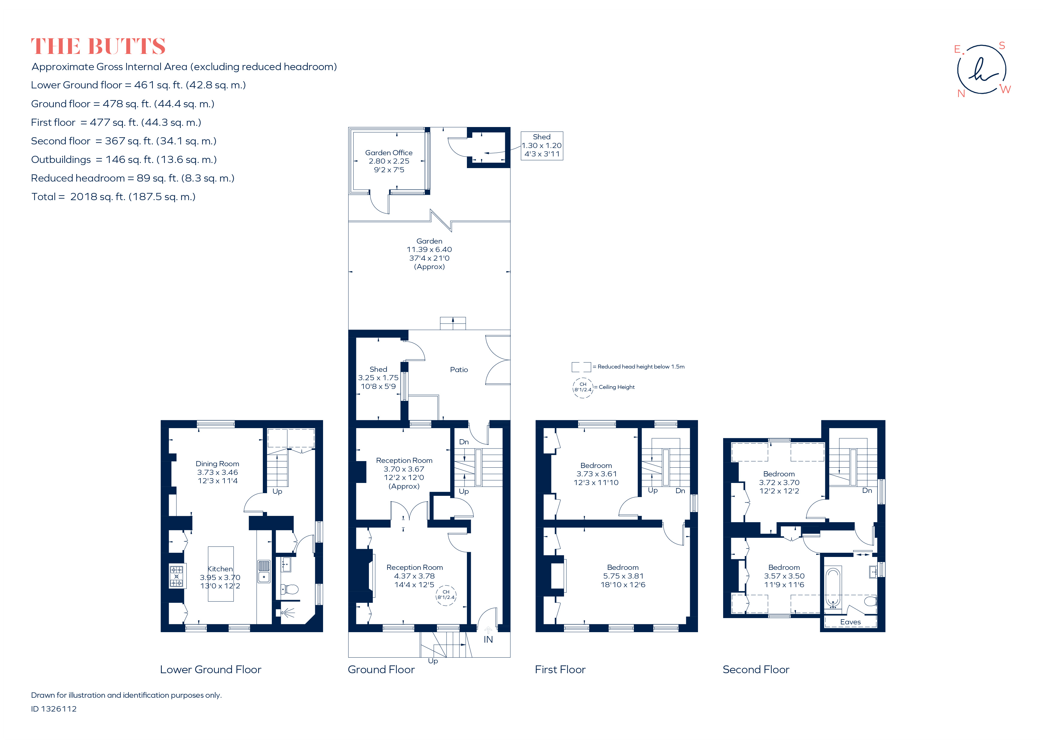 46, The Butts, Brentford floorplan