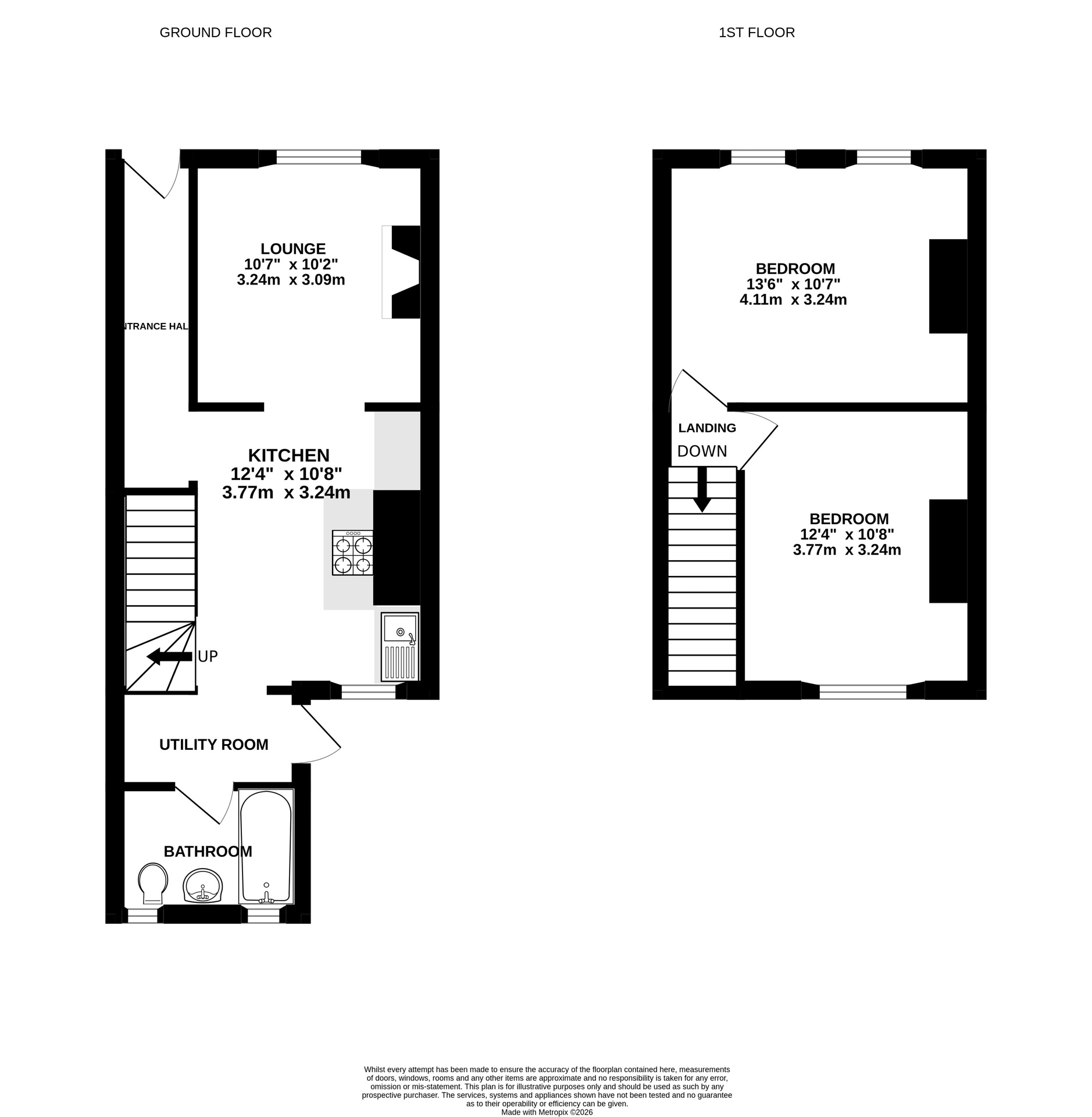 5 Meadow Street, Bristol floorplan