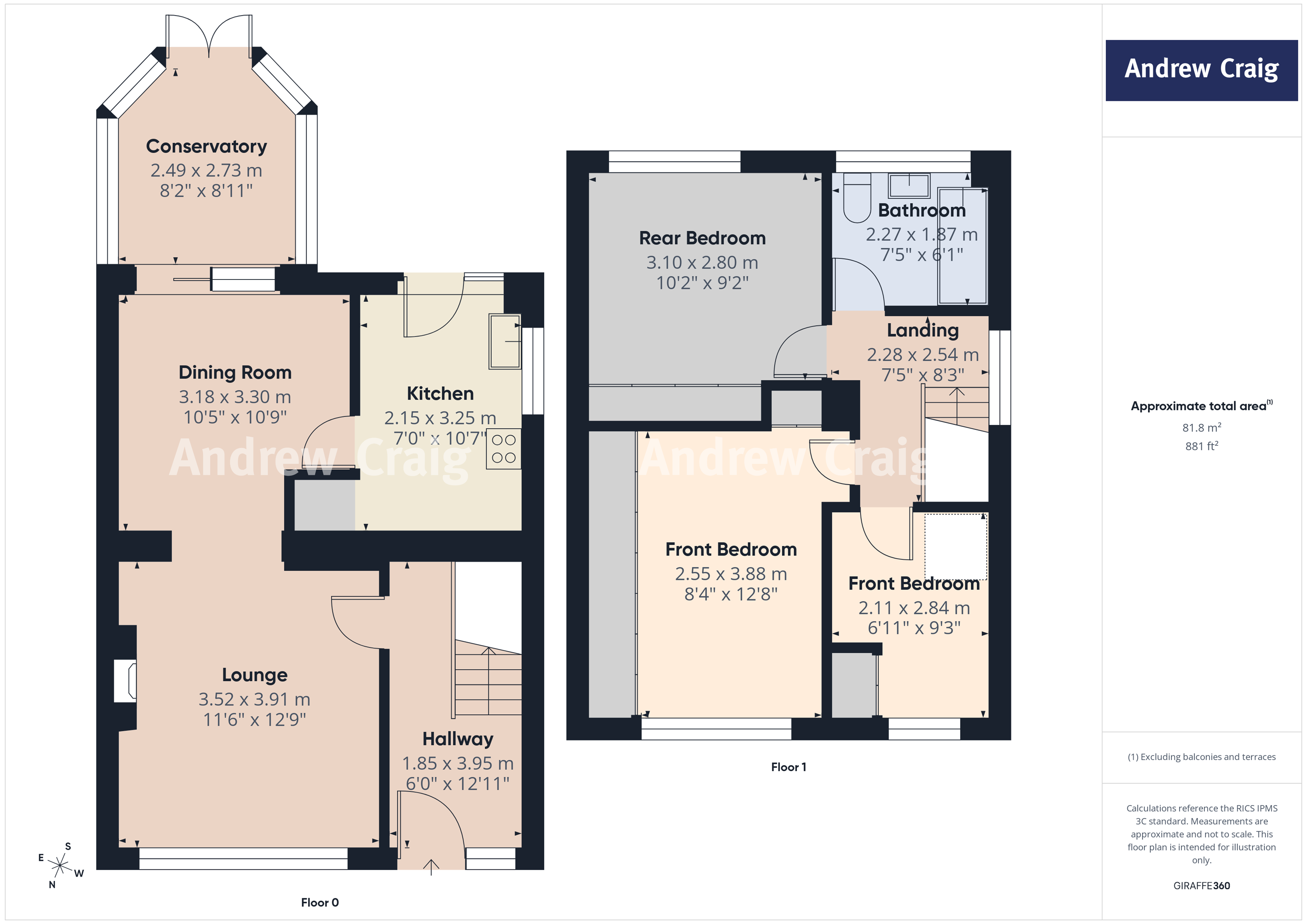 22 Moors Close, Houghton Le Spring floorplan