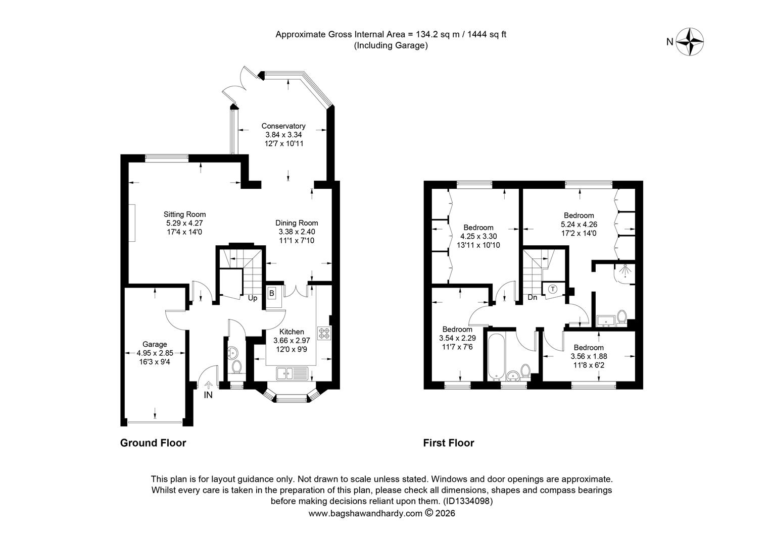 21, Overton Road, South Sutton floorplan