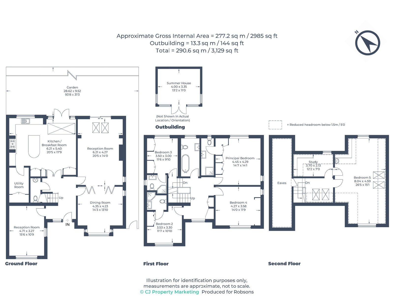 33, Wellington Road, Pinner floorplan