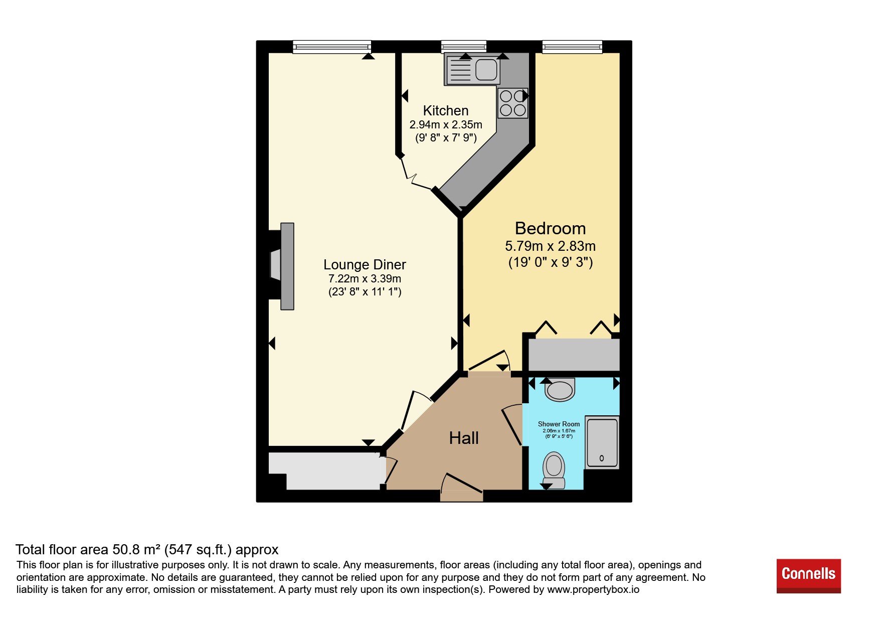 28, Archers Court, Salisbury floorplan