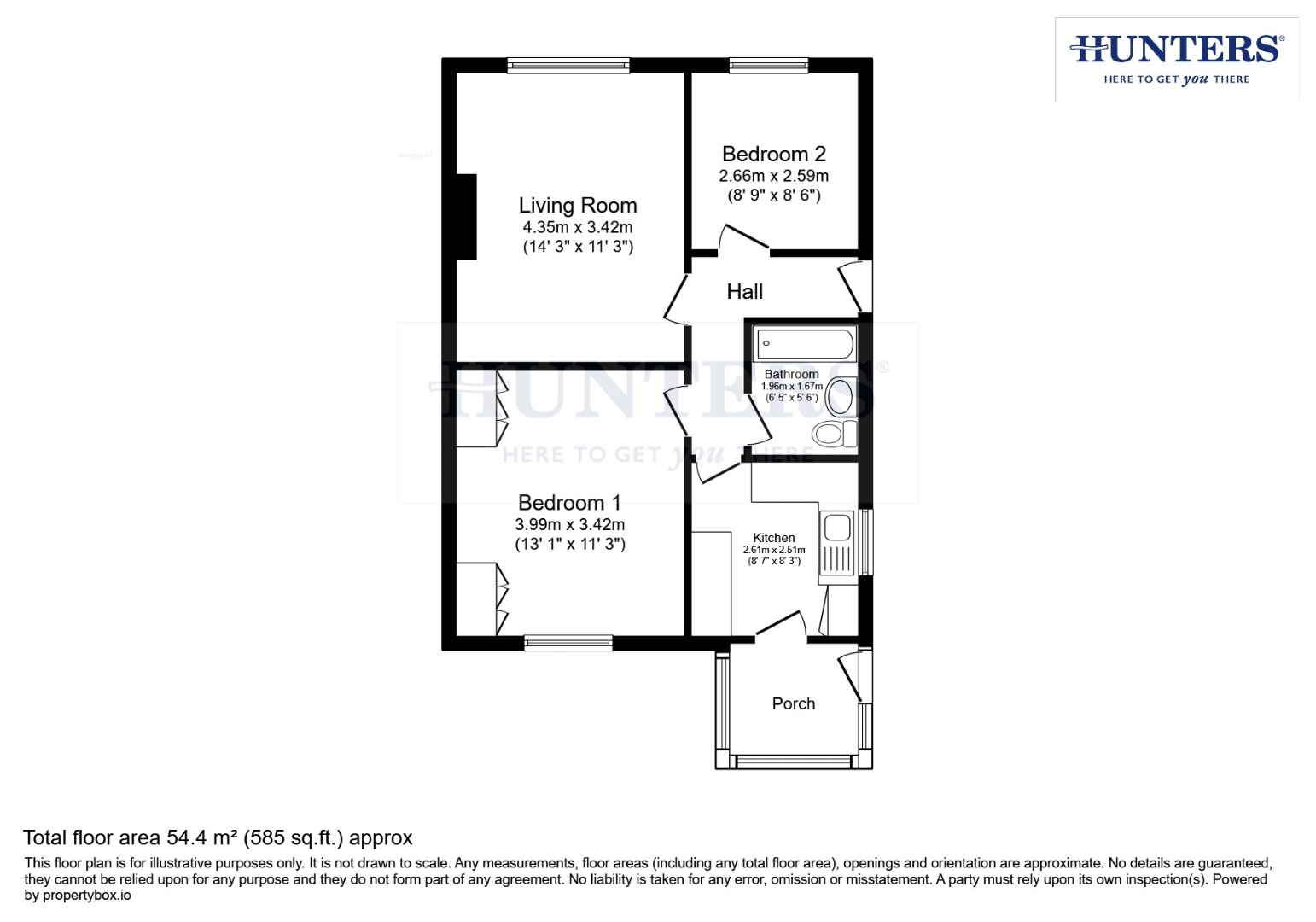 5, Kirkdale Road, York floorplan