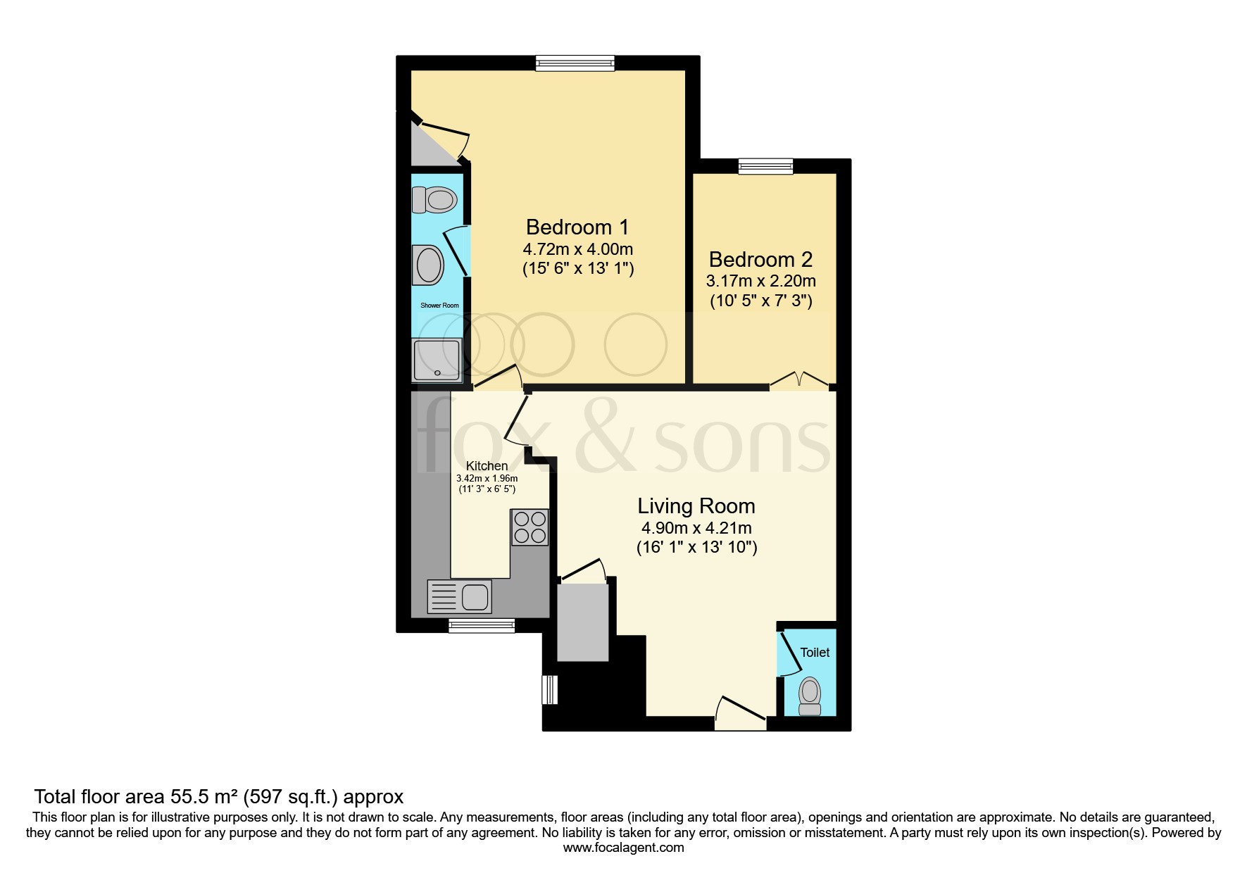 35E, Esplanade, Seaford floorplan