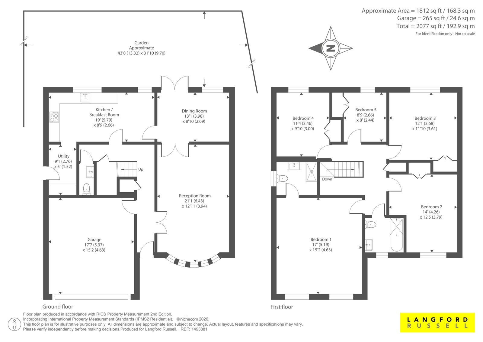 14, Copley Dene, Bromley floorplan