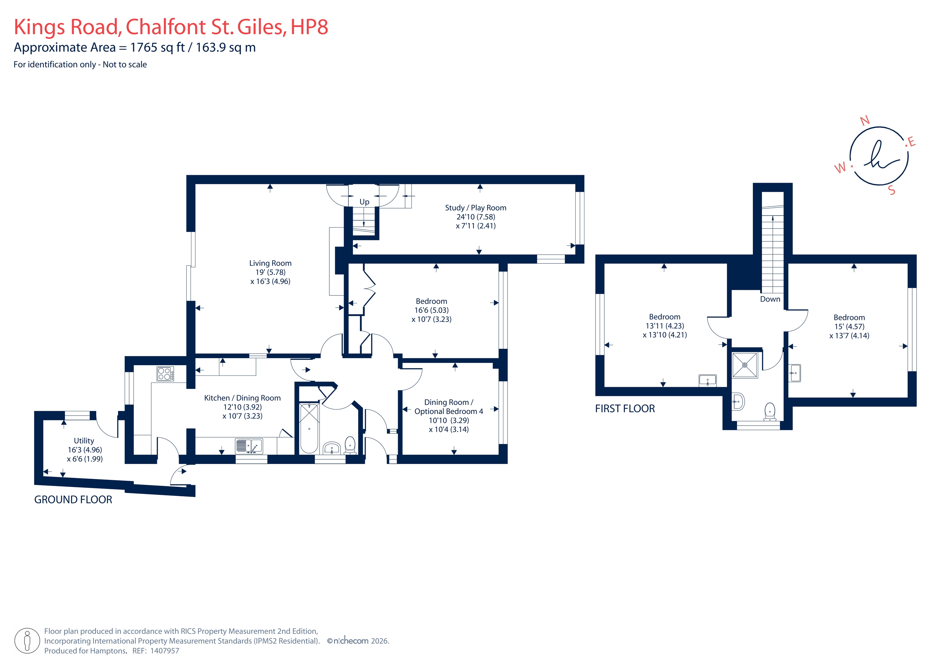 53, Kings Road, Chalfont St. Giles floorplan