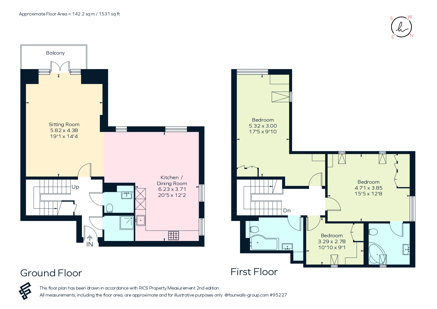23 Argyll House, Marlborough Drive, Bushey floorplan