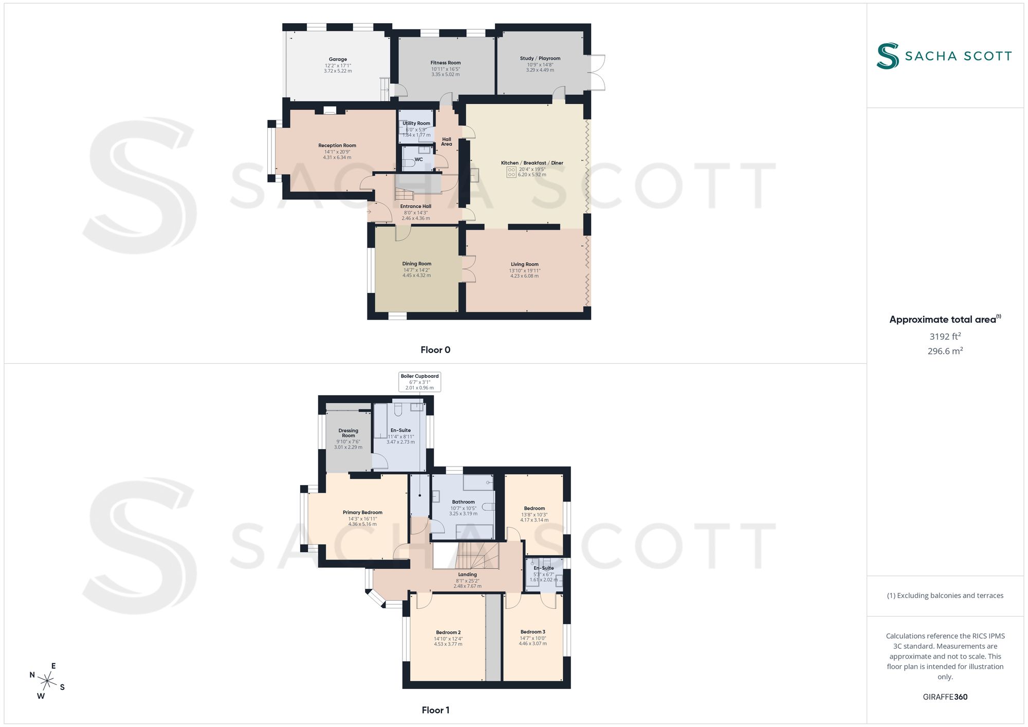 48 Cross Road, Tadworth floorplan