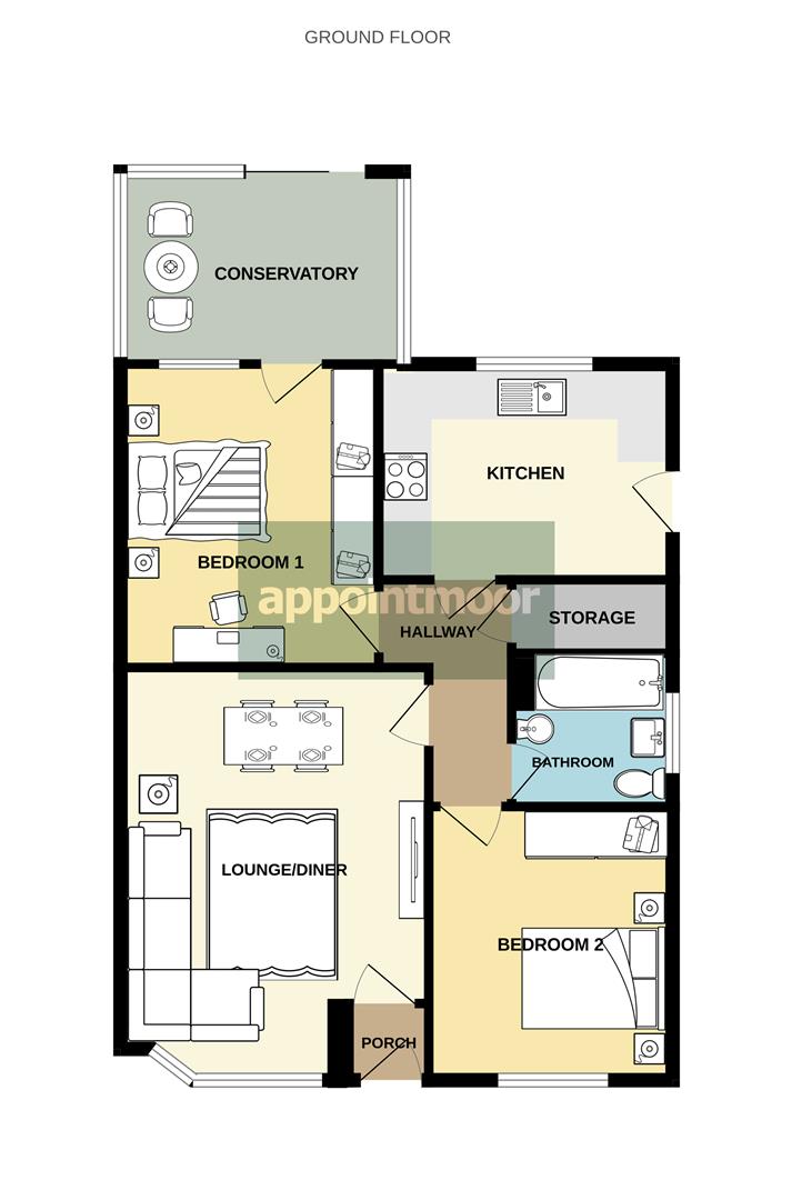 4, Kingsway Mews, Westcliff-On-Sea floorplan