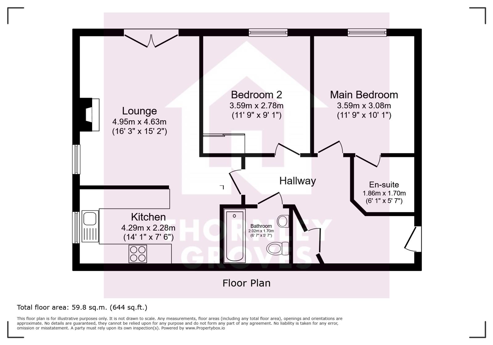 70, Godolphin Close, Eccles floorplan