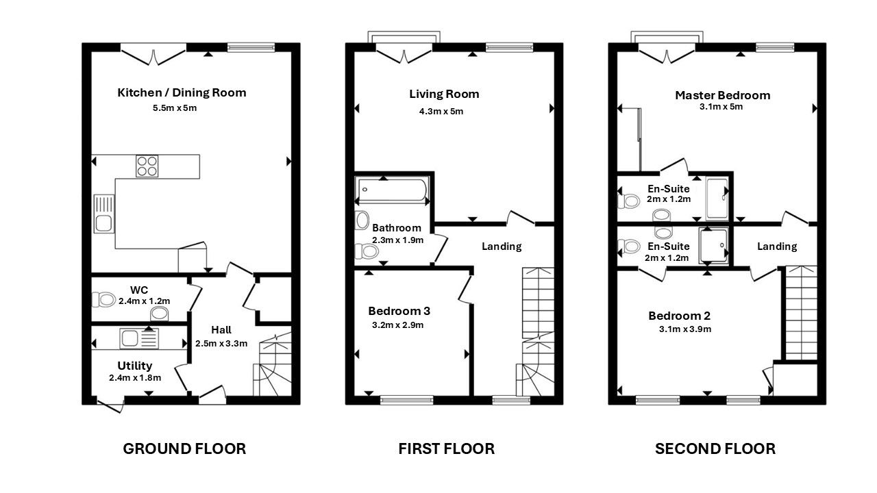 Warwick floorplan