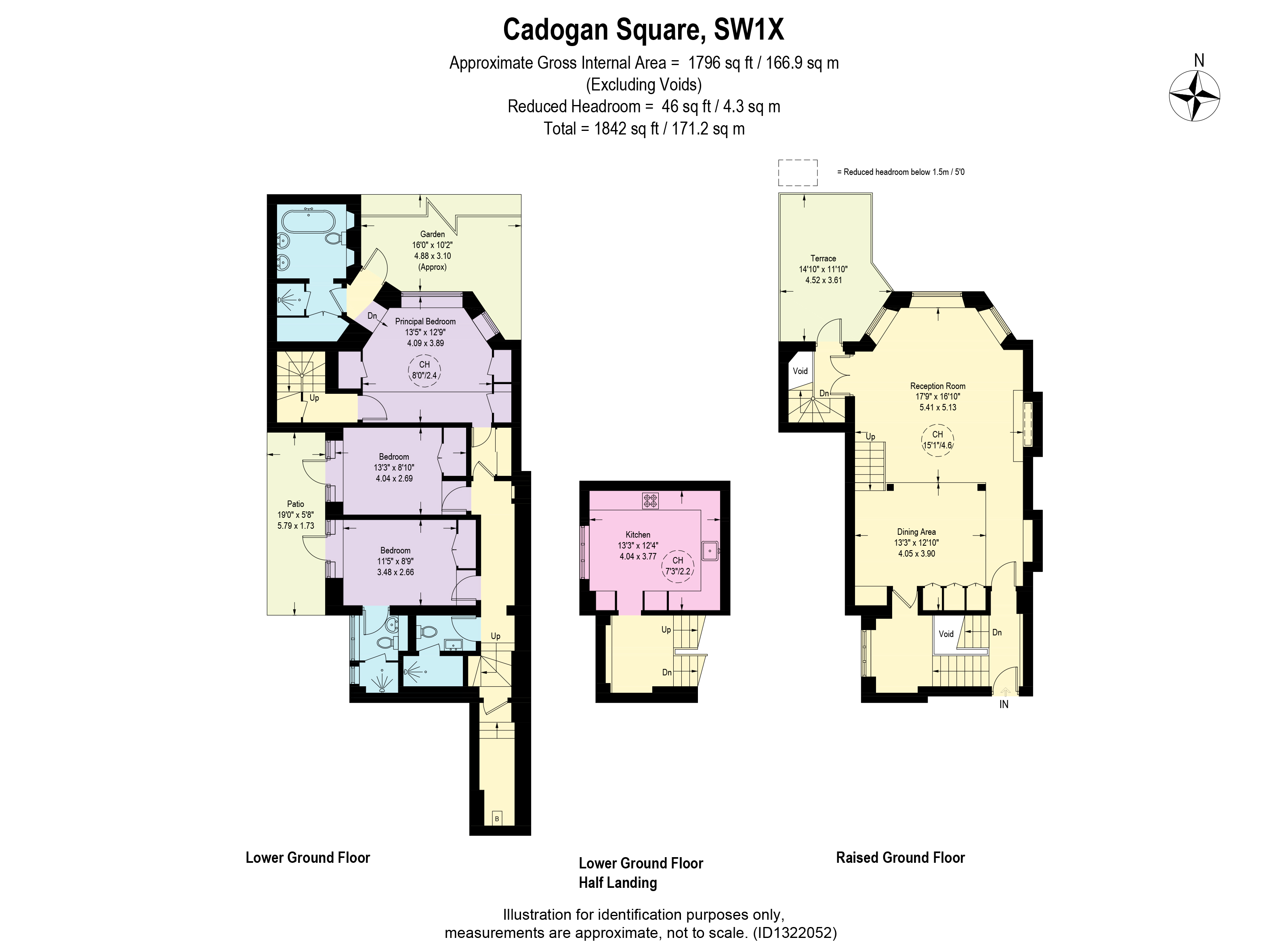 Cadogan Square, London floorplan