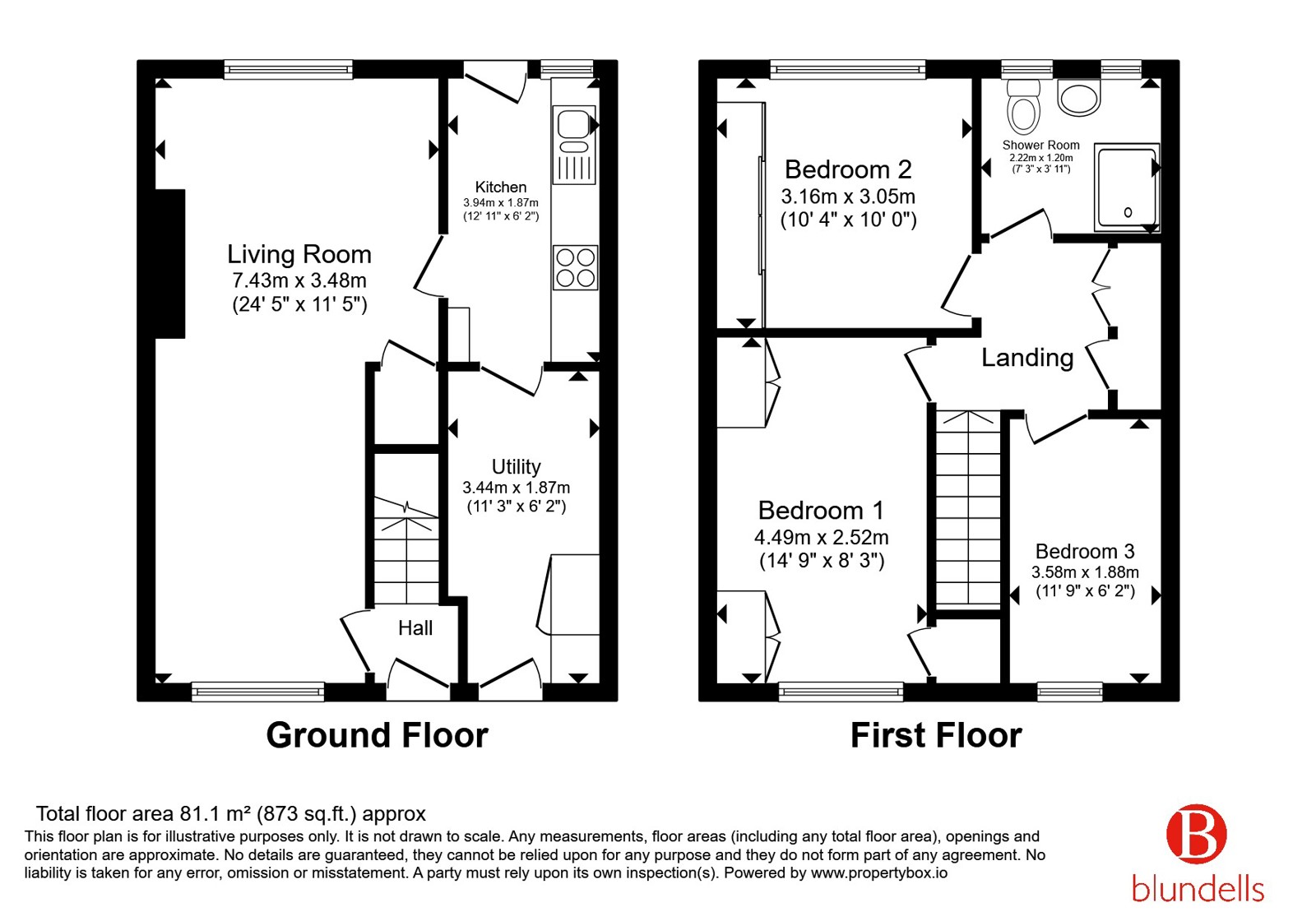 5, Mawfa Crescent, South Yorkshire floorplan