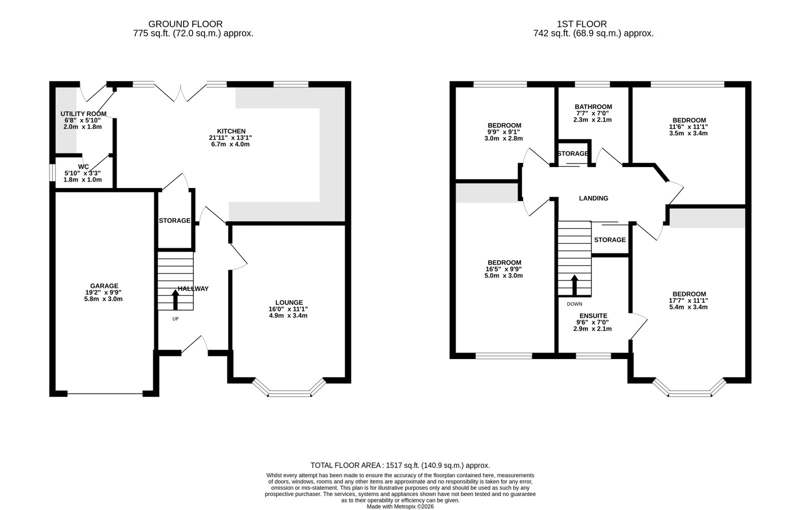 3, Stanley Field, Tyldesley floorplan