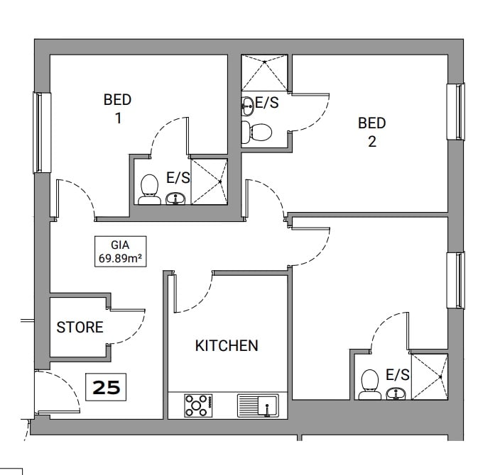 Park Place, Park Street, Oldham floorplan