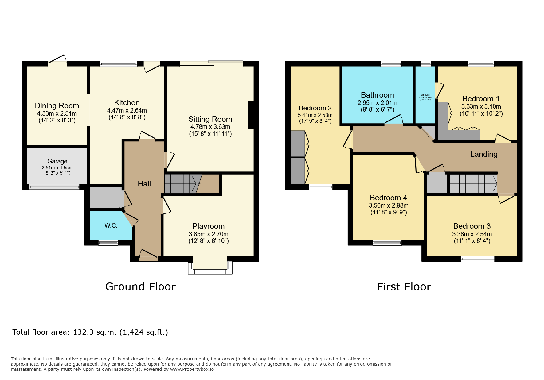 40 Melbourne Road, Ibstock floorplan