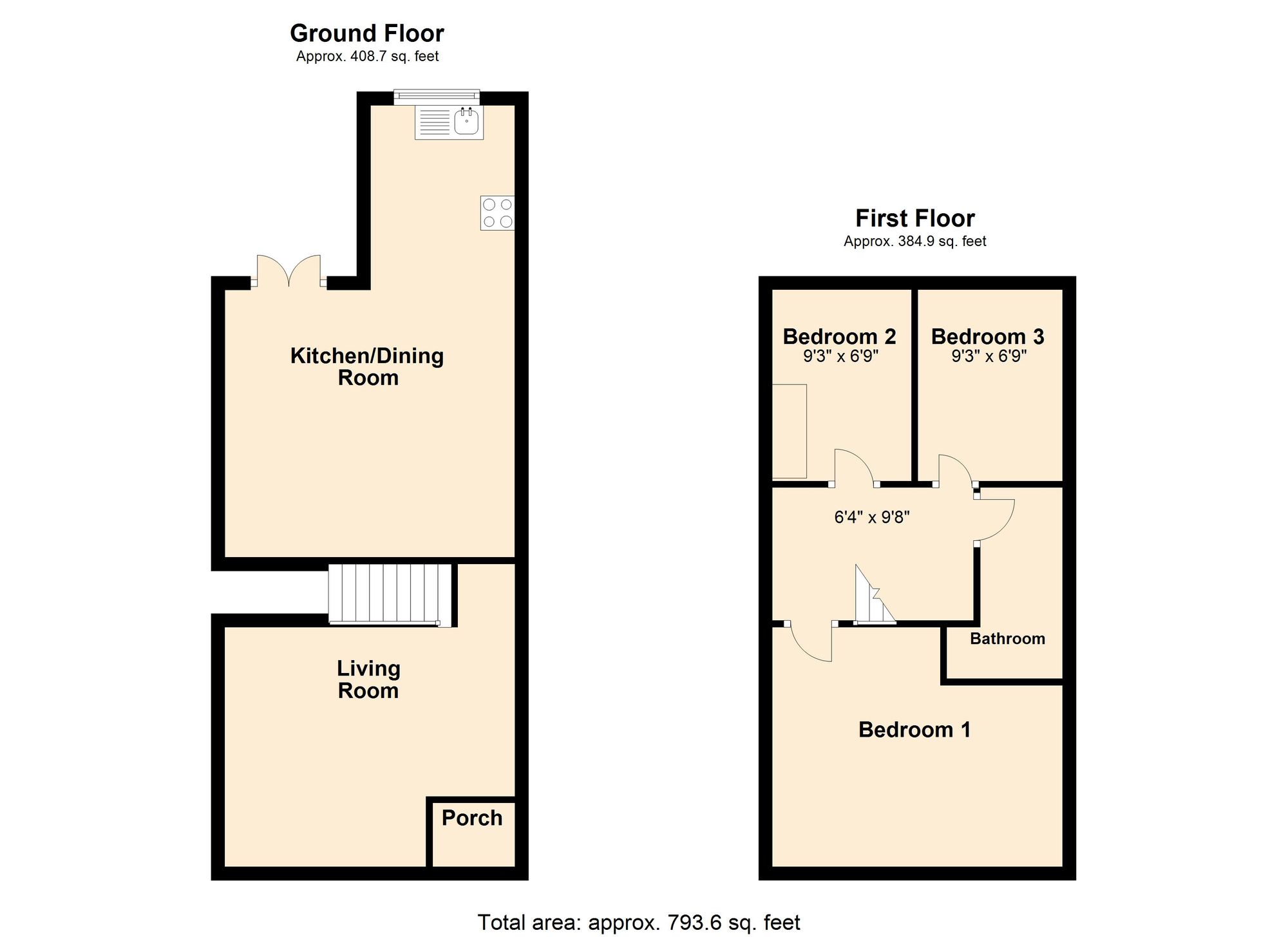 136 Bold Street, Accrington floorplan