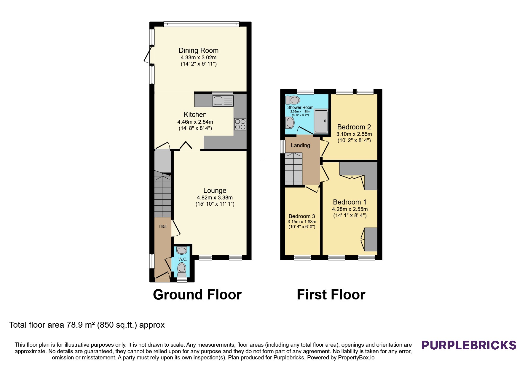 27, Kirkland Close, Sutton-in-ashfield floorplan