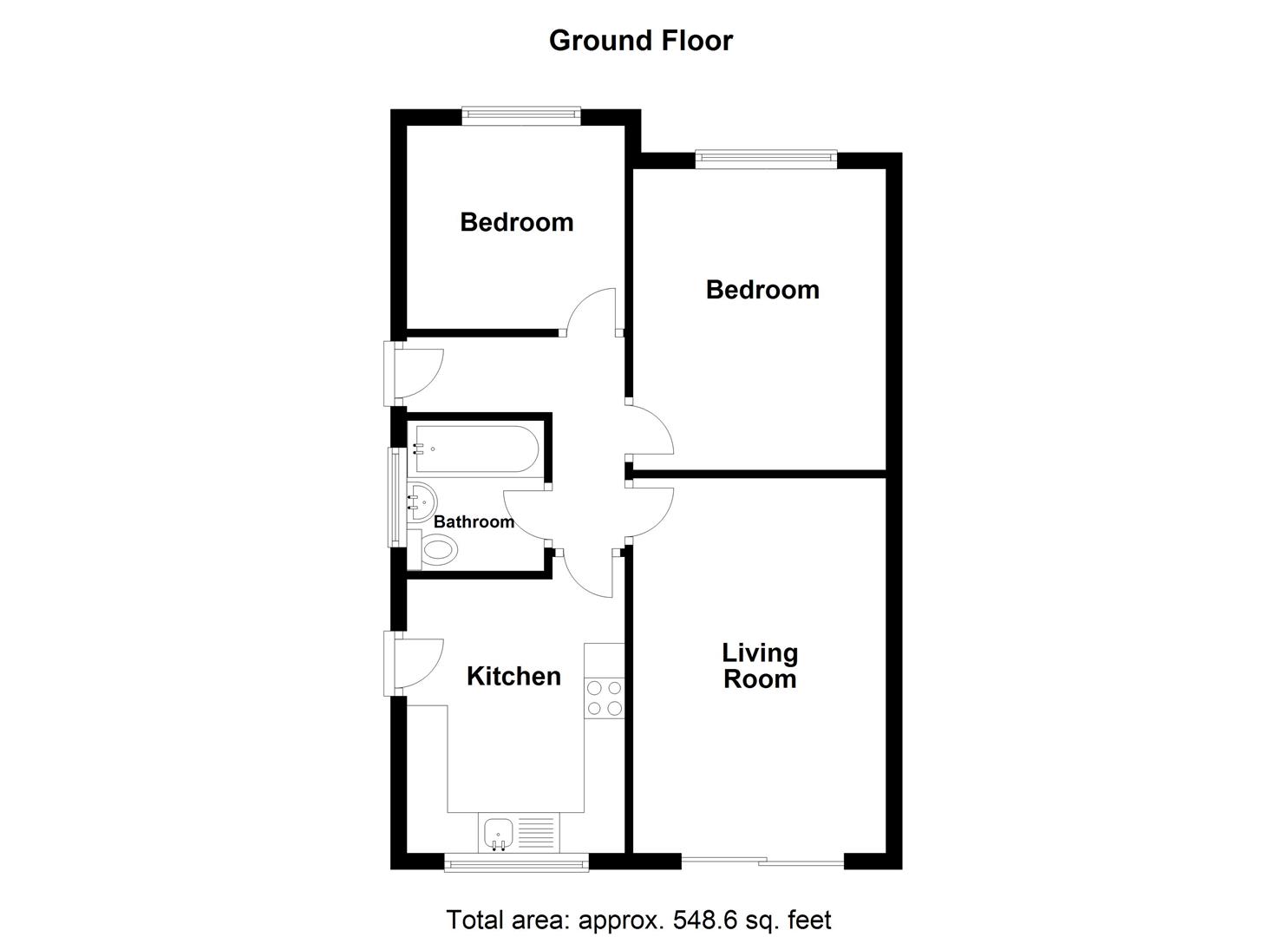 Egremont Road, Bearsted, Maidstone ME15, 2 bedroom semidetached