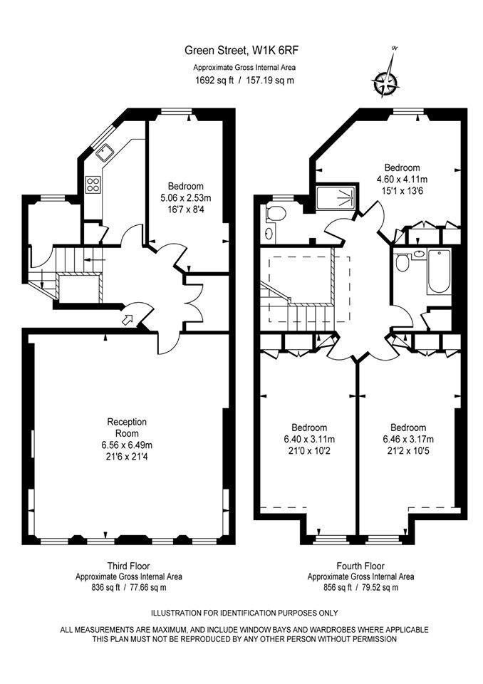 Green Street, 8, London floorplan