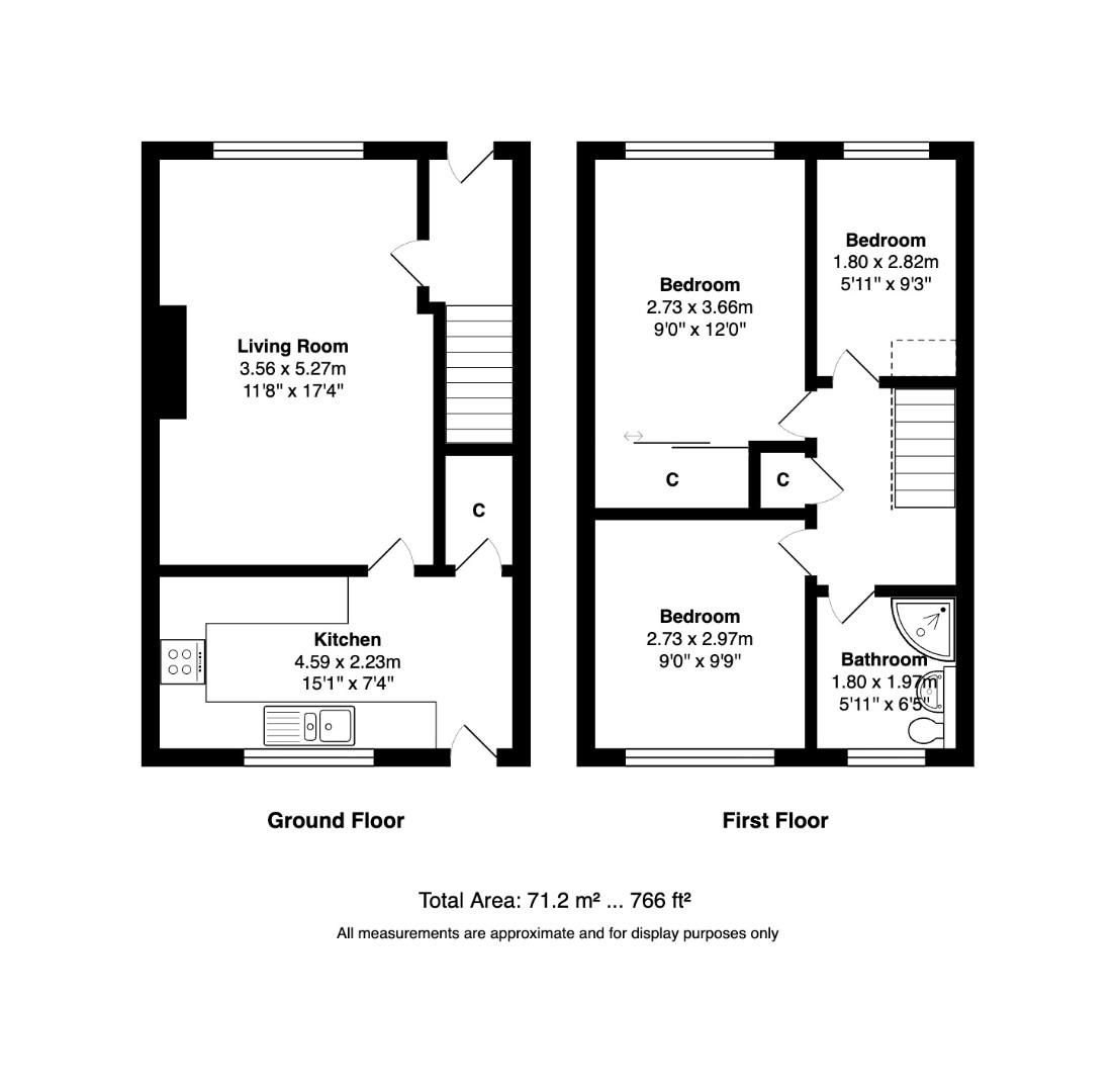 51, Sunfield Place, Pudsey floorplan