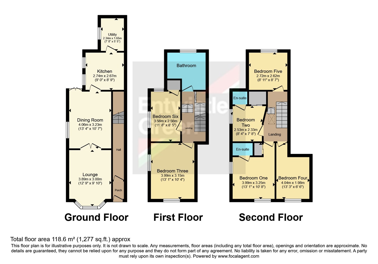 119, High Street, Lancashire floorplan