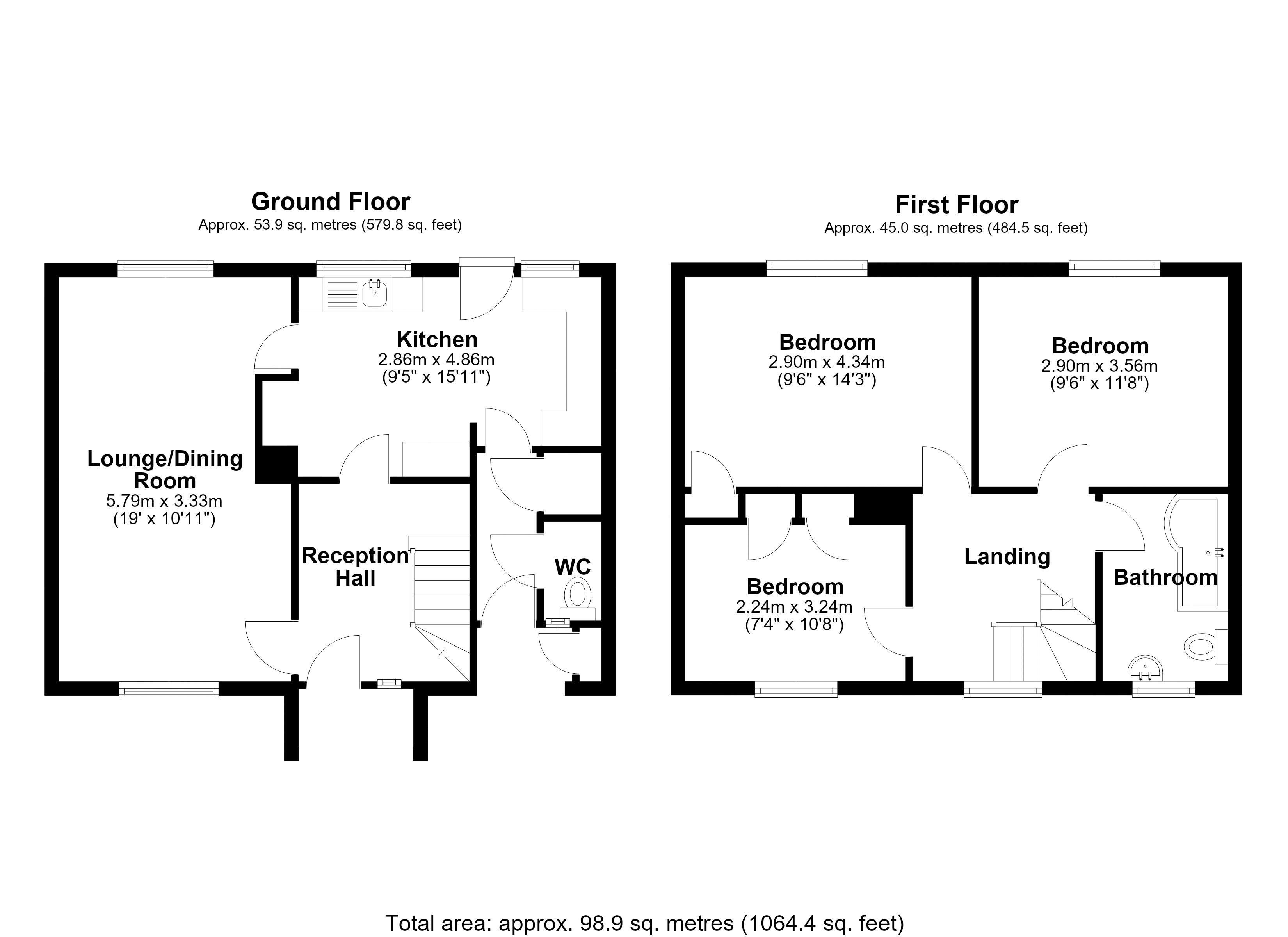 86, Bridgnorth Road, Broseley floorplan