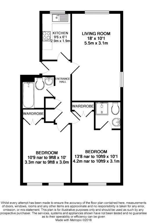 2 Bedrooms Flat for sale in Union Street, Farnborough GU14