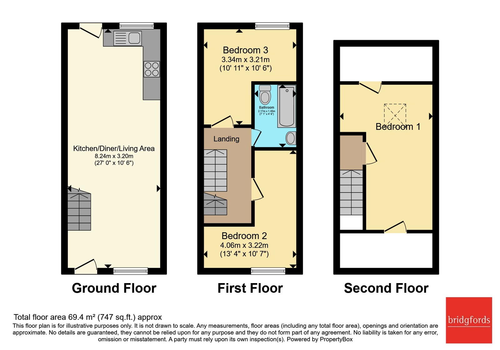 134, Brailsford Road, Greater Manchester floorplan