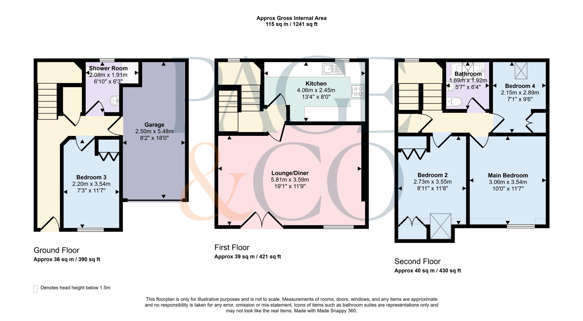 4 Temple Mews, Stour Street, Canterbury floorplan